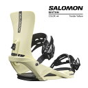 2023-24 SALOMON RHYTHM Tender Yellow サロモン リズム テンダーイエロー スノーボード バインディング ビンディング ユニセックス レディース メンズ 2024 日本正規品