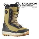 2023-24 SALOMON SYNERGY PWL SJ BOA Dried Herb/Black/Bone White サロモン シナジー ボア スノーボード ブーツ メンズ 2024 日本正規品