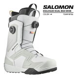 2023-24 SALOMON DIALOGUE DUAL BOA TEAM White/Grey Pinstripe/Black   ǥ奢 ܥ  Ρܡ ֡  2024 