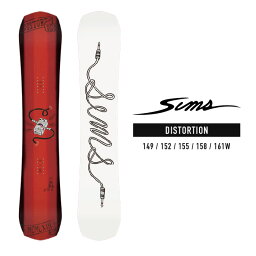 2023-24 SIMS DISTORTION シムス ディストーション メンズ スノーボード 板 Snowboards 2024 日本正規品