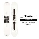 2023-24 SIMS BOWL SQUAD White シムス ボウルスカッド ホワイト 白 メンズ レディース スノーボード 板 Snowboards 2...