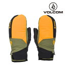 2023-24 VOLCOM STAY DRY GORE-TEX MITT GLD-Gold ボルコム ゴアテックス ゴールド スノーボード グローブ ミット ミトン 手袋 2024 日..