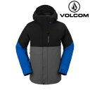 2023-24 VOLCOM L GORE-TEX JACKET EBL-Electric Blue G0652406 メンズ ゴアテックス スノーボード ジャケット ウェア 2024 日本正規品