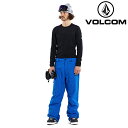 2023-24 VOLCOM L GORE-TEX PANT EBL-Electric Blue ボルコム ゴアテックス ウェア パンツ メンズ スノーボード スキー 2024 日本正規品