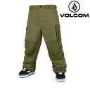 2023-24 VOLCOM NWRK BAGGY PANT MIL-Military G1352409 メンズ スノーボード パンツ ウェア 2024 日本正...