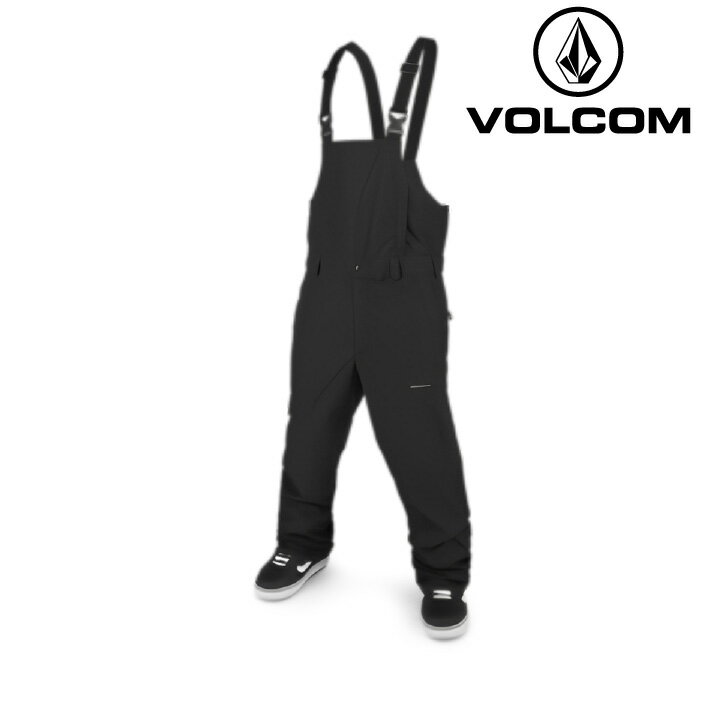 2023-24 VOLCOM V.CO SPARTA BIB OVERALL BLK-Black G1352410  Ρܡ ѥ  2024 