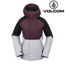 2023-24 VOLCOM V.CO ARIS GORE-TEX JACKET BRY-Blackberry H0652402 レディース スノーボード ジャケット ウェア 2024 日本正規品