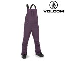 2023-24 VOLCOM SWIFT BIB OVERALL BRY-Blackberry ボルコム ウェア ビブパンツ レディース ウィメンズ スノーボー...