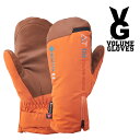 2023-24 VOLUME GLOVES ALT 3000 ULTRA Orange ボリューム グローブ ゴアテックス ミット ミトン スノーボード 手袋 2024 日本正規品