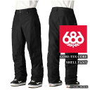 2024-25 686 GORE-TEX CORE SHELL PANT Black シックスエイトシックス ゴアテックス スノーボード ウェア パンツ メンズ 24-25 2025 日本正規品