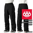 2024-25 686 QUANTUM THERMAGRAPH PANT Black シックスエイトシックス スノーボード ウェア パンツ メンズ 24-25 ...