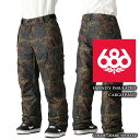 2024-25 686 INFINITY INSULATED CARGO PANT Dark Spotted シックスエイトシックス スノーボード ウェア パン...