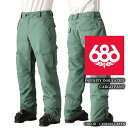 2024-25 686 INFINITY INSULATED CARGO PANT Cypress Green シックスエイトシックス スノーボード ウェア パ...