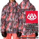 2024-25 686 ATHENA INSULATED JACKET Sassafras Abstract Angle シックスエイトシックス スノーボード ...