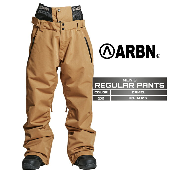 2024-25 ARBN SNOWBOARD REGULAR PANTS ABP14105 CML スノーボード ウェア パンツ メンズ 24-25 日本正規品