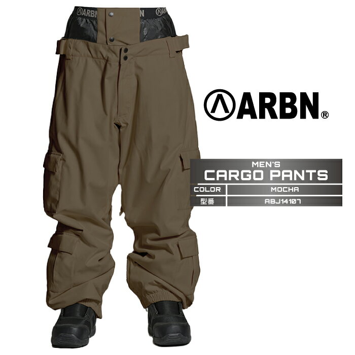 2024-25 ARBN SNOWBOARD CARGO PANTS ABP14107 Mca スノーボード ウェア パンツ メンズ 24-25 日本正規品