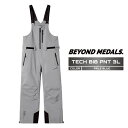 2024-25 BEYOND MEDALS TECH BIB PNT 3L Pale Blue ビヨンドメダルズ スノーボード ウェア ビブパンツ メンズ レデ...