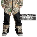 2024-25 BEYOND MEDALS ZIP PNT 2L REALTREE Real Tree ビヨンドメダルズ スノーボード ウェア パンツ メンズ ...