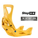 2024-25 BURTON WOMENS STEP ON Goldenrod バートン ウィメンズ ステップオン ゴールデンロッド スノーボード バインディン...