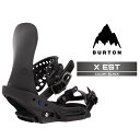 2024-25 BURTON X EST Black バートン エックス ブラック スノーボード バインディング ビンディング メンズ 24-25 2025 日...