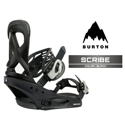 2024-25 BURTON SCRIBE Black バートン スクライブ ブラック スノーボード バインディング ビンディング レディース 24-25 2025 日本正規品 2024-25 BURTON SCRIBE Black バートン スクライブ ブラック スノーボード バインディング ビンディング レディース 24-25 2025 日本正規品