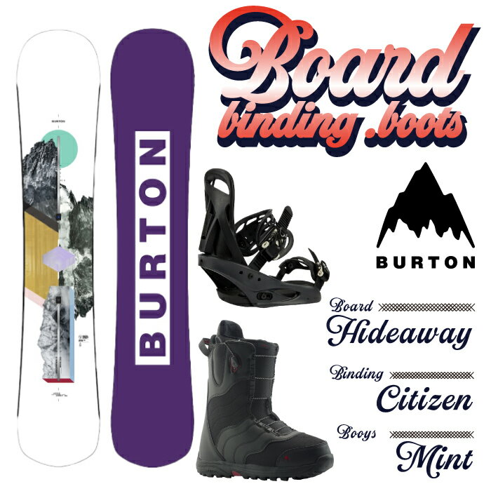 楽天市場】スノーボード 3点セット burton(ウインタースポーツ 楽天市場】スノーボード 3点セット burton(ウインタースポーツ