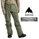 2024-25 BURTON Men's CARGO PANTS Forest Moss バートン スノーボード ウェア パンツ メンズ 24-25 2025 日本正規品