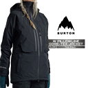 2024-25 BURTON Women's PILLOWLINE GORE-TEX JACKET True Black バートン ゴアテックス スノーボード ...