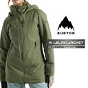 2024-25 BURTON Women's LELAH JACKET Forest Moss バートン スノーボード ウェア ジャケット レディース 24-2...