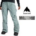 2024-25 BURTON Women's GLORIA STRETCH PANTS Petrol Green バートン スノーボード ウェア パンツ レディ...