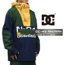 2024-25 DC DC-43 ANORAK BTK0 ディーシー スノーボード ウェア ジャケット メンズ レディース 24-25 2025 日本正規品