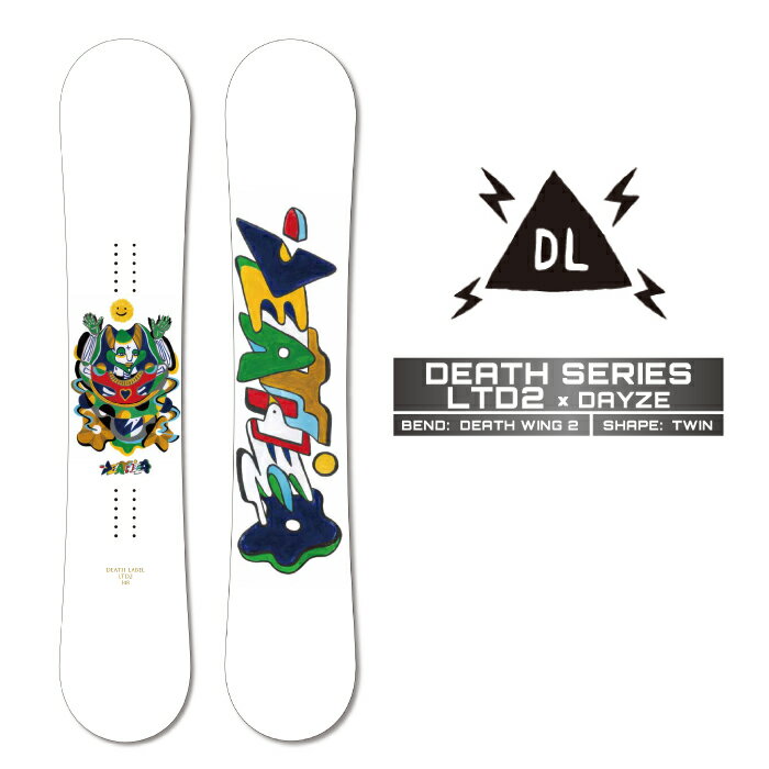 2024-25 DEATH LABEL DEATH LTD2 fX[x fX ~ebh2 Xm[{[h  Y 24-25 2025 {Ki