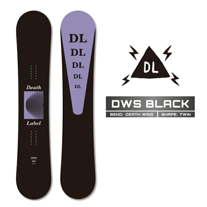 2024-25 DEATH LABEL DWS BLACK fX[x fB[_uGX ubN Xm[{[h  Y fB[X 24-25 2025 {Ki