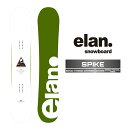 2024-25 ELAN SPIKE White エラン スパイク スノーボード 板 メンズ レディース 24-25 2025 日本正規品