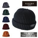2024-25 ELECTRIC KNIT BEANIE TYPE A エレクトリック ニット ビーニー スノーボード スキー 帽子 日本正規品