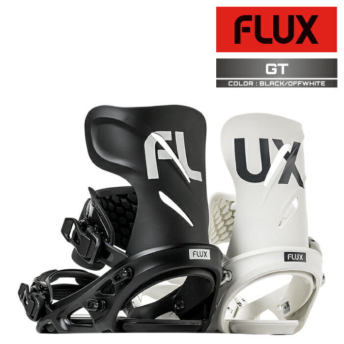 2024-25 FLUX GT Black Off White フラックス ジーティ ブラック オフホワイト スノーボード バインディング ビンディング メンズ レディース 24-25 2025 日本正規品