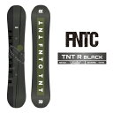 2024-25 FNTC TNT R Black エフエヌティーシー ティーエヌティー ロッカー スノーボード 板 メンズ レディース 24-25 2025 日...