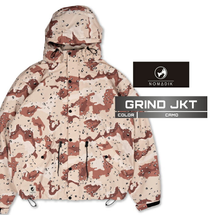 2024-25 NOMADIK GRIND JKT Camo Υޥǥå Ρܡ  㥱å  ǥ 24-25...