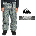 2024-25 QUIKSILVER SNOW DOWN CARGO PT GLW6 クイックシルバー スノーボード ウェア パンツ メンズ レディース 24-...
