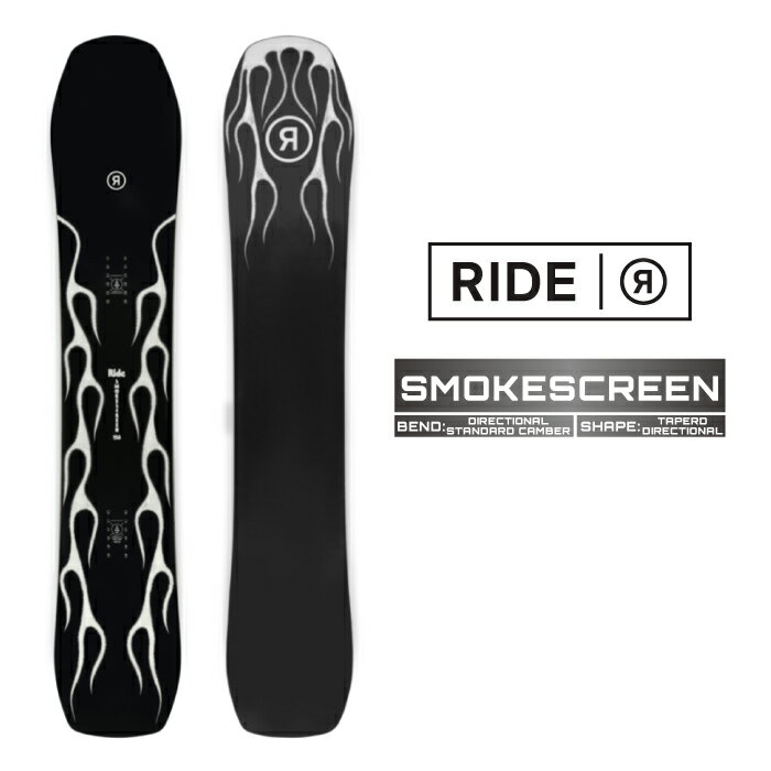 2024-25 RIDE SMOKESCREEN Ch X[NXN[ Xm[{[h  Y 24-25 2025 {Ki