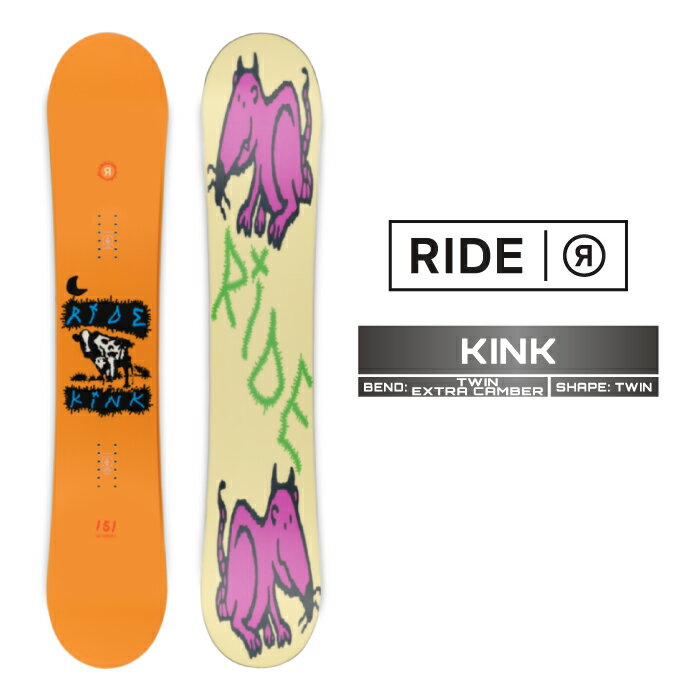 楽天市場】RIDE Kink(ブランドライド)(ボード|スノーボード 楽天市場】RIDE Kink(ブランドライド)(ボード|スノーボード