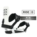 2024-25 RIDE A-6 White ライド スノーボード バインディング ビンディング メンズ 24-25 日本正規品