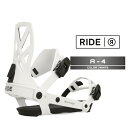 2024-25 RIDE A-4 White ライド スノーボード バインディング ビンディング メンズ 24-25 日本正規品