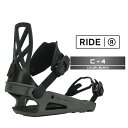 2024-25 RIDE C-4 Black ライド スノーボード バインディング ビンディング メンズ 24-25 日本正規品