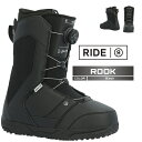 2024-25 RIDE ROOK Black ライド ルーク ブラック スノーボード ブーツ メンズ 24-25 2025 日本正規品