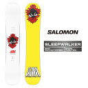 2024-25 SALOMON SLEEPWALKER サロモン スリープウォーカー スノーボード 板 メンズ 日本正規品(4)