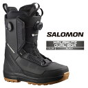 2024-25 SALOMON MALAMUTE DUAL BOA Black / Black / Black サロモン マラミュート デュアル ボア ブラック...