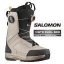 2024-25 SALOMON VISTA DUAL BOA Vintage Khaki サロモン ヴィスタ デュアル ボア スノーボード ブーツ レディース ...