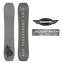 2024-25 SIMS UNDERTAKER シムス アンダーテイカー スノーボード 板 メンズ レディース 24-25 2025 日本正規品
