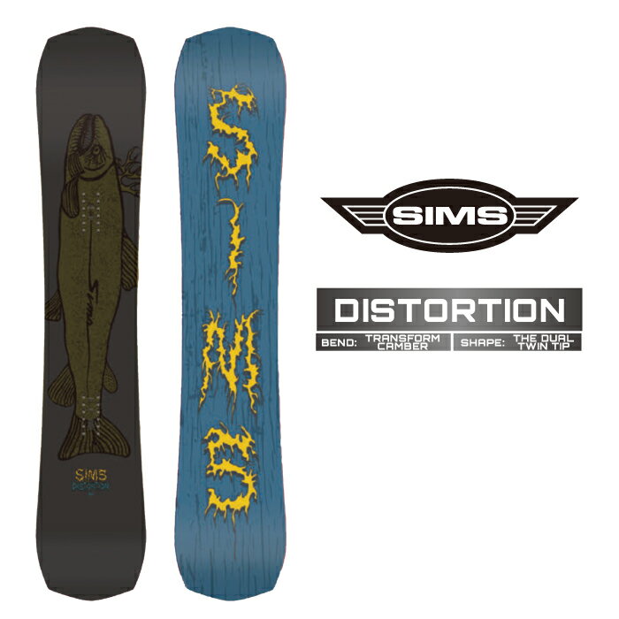 2024-25 SIMS DISTORTION VX fBXg[V Xm[{[h  Y fB[X 24-25 2025 {Ki